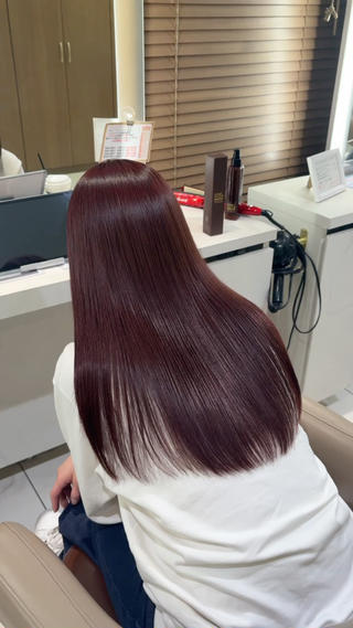 カラー 加藤芽実カラーリスト /ミルクティーカラーのヘアスタイル