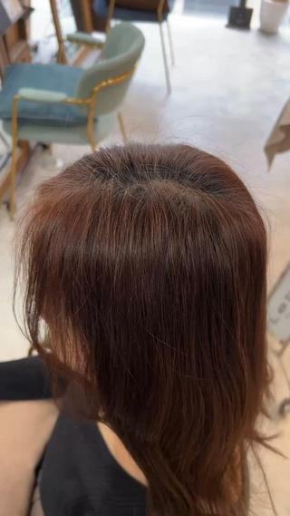 ミディアム カラー HAIR&MAKE.sia所属・心斎橋ボブ 好原良真のヘアスタイル