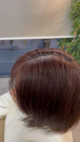 ミディアム カラー HAIR&MAKE.sia所属・心斎橋ボブ 好原良真のヘアスタイル