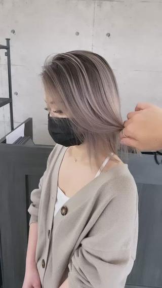 insta→ulu_suzu気に入って頂いたスタイルは、ブックマークをしてご提示ください[ダブルカラー/インナーカラー/ハイライト/イルミナカラー/アディクシーカラー/ケアブリーチ/ショートボブ/ショート/レイヤーカット/縮毛矯正/髪質トリートメント 