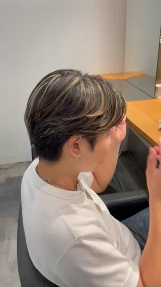 ハイライトを入れてメリハリのあるカラーに!!