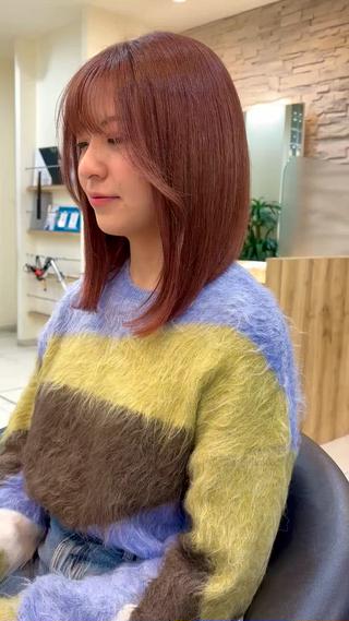 ブリーチありピンクベージュ