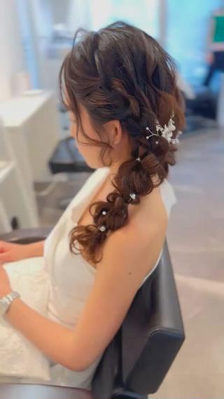 ヘアアレンジ marleeヘアセット&シャンプーブロー専門店所属・ヘアセット専門 🫧ARIANAのヘアスタイル