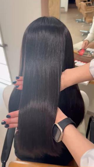 ロング 三ノ宮髪質改善 /三國雅矢のヘアスタイル