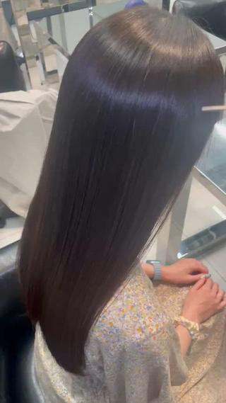 ロング パーマ 髪質改善特化 花澤光太朗のヘアスタイル