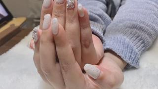 ネイル うる艶♡透明感ネイル Rirashiaのネイルデザイン