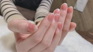 ネイル うる艶♡透明感ネイル Rirashiaのネイルデザイン