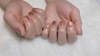 ネイル うる艶♡透明感ネイル Rirashiaのネイルデザイン