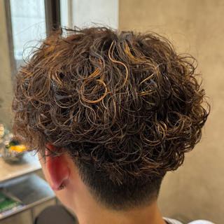 ショート パーマ メンズ 優太朗/仙台/メンズ /波巻き/ツイスパ/のヘアスタイル