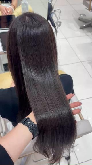 ロング 🤍艶髪透明感 カラー/直井優花🤍のヘアスタイル