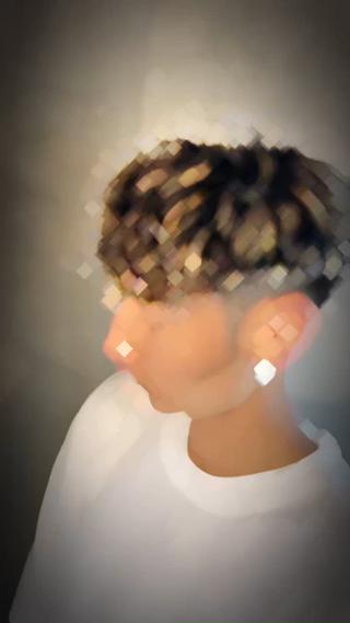 ショート カラー パーマ メンズ メンズパーマ/ メッシュ😎タクミのヘアスタイル