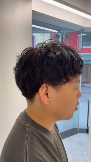 カラー メンズ 森龍馬 メンズ専門美容師のヘアスタイル