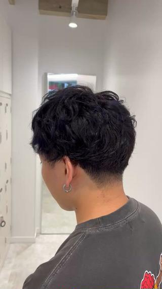 カラー メンズ 森龍馬 メンズ専門美容師のヘアスタイル