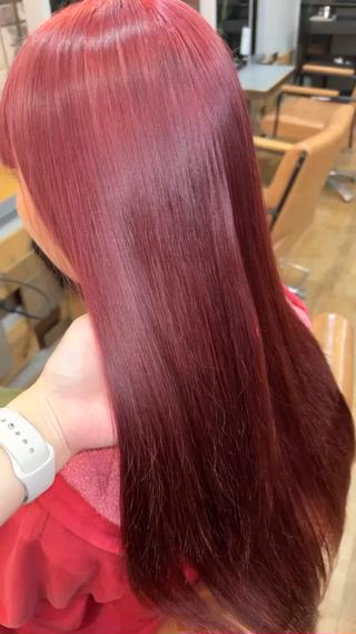 カラー 🥞夏穂【かほ】🥞 /似合わせ/ヘアケアのヘアスタイル