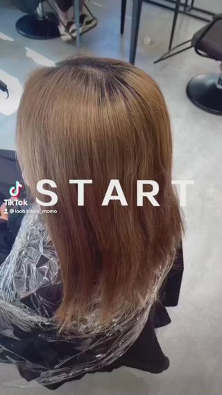ロング カラー ハイトーン特化サロン 🍑momo🍑のヘアスタイル