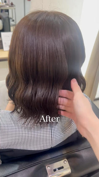 カラー SEAM所属・にかいどうさよ /札幌美容師のヘアスタイル