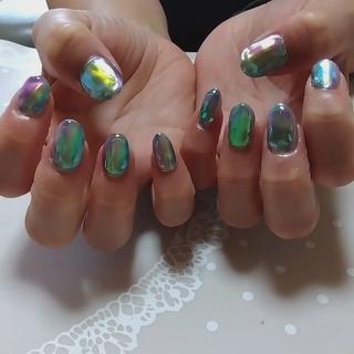 #うるうるネイル 