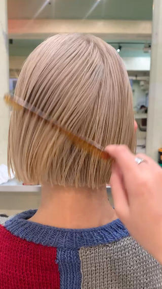 ミディアム カラー AR.MARA hair  studio所属・AR.MARA サトウヒカルのヘアスタイル