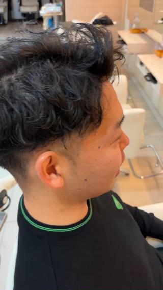 ショート カラー パーマ ヘアアレンジ メンズ キッズ 🫧Selene SHOGO🫧のヘアスタイル