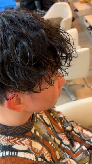 ミディアム カラー パーマ ヘアアレンジ メンズ キッズ 🫧Selene SHOGO🫧のヘアスタイル