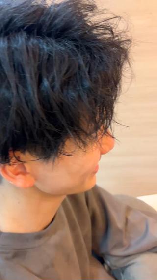 ミディアム カラー パーマ ヘアアレンジ メンズ キッズ 🫧Selene SHOGO🫧のヘアスタイル