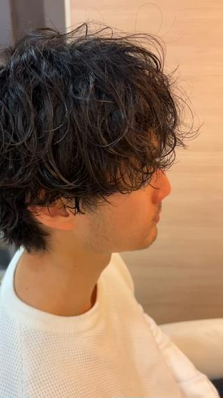 ミディアム カラー パーマ ヘアアレンジ メンズ キッズ 🫧Selene SHOGO🫧のヘアスタイル