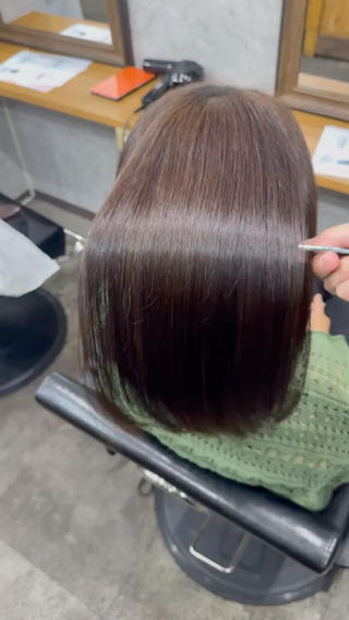 ロング 髪質改善 /美髪矯正🫧ゆたかのヘアスタイル