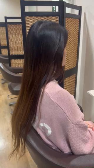 ロング ボブ/ショートボブ/ 縮毛矯正/吉川清保のヘアスタイル