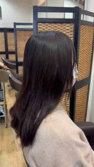 長さも伸びきてきてとにかく長さを切りたいという感じでした！
 