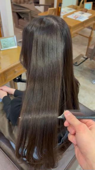 ロング カラー 小澤 一稀のヘアスタイル