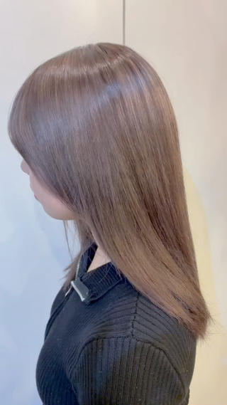 ブリーチからのシフォングレージュ 