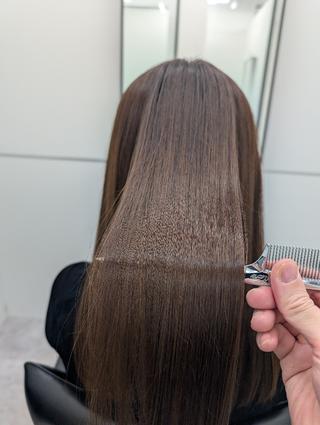 美髪縮毛矯正 