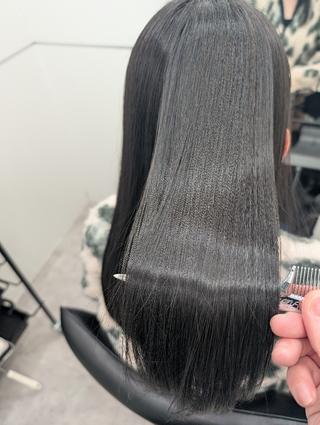 美髪縮毛矯正 
