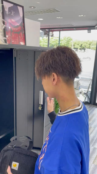 ショート パーマ メンズ 【メンズ特化】岩瀬 武【メンズパーマ】のヘアスタイル