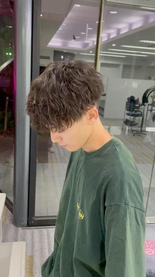 ショート パーマ メンズ 【メンズ特化】岩瀬 武【メンズパーマ】のヘアスタイル