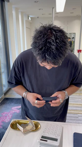 ショート メンズ 【メンズ特化】岩瀬 武【メンズパーマ】のヘアスタイル