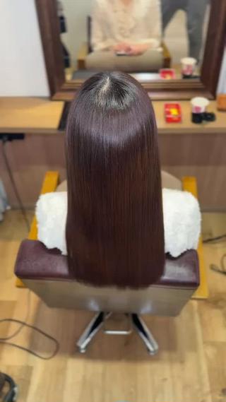 ロング カラー youres センター南所属・今満 精二のヘアスタイル