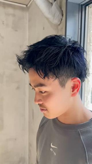 ショート カラー メンズ ✂︎メンズ特化✂︎ 竹内貴則のヘアスタイル