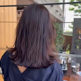 ミディアム パーマ タンバルモリパーマ 礒井メンキのヘアスタイル