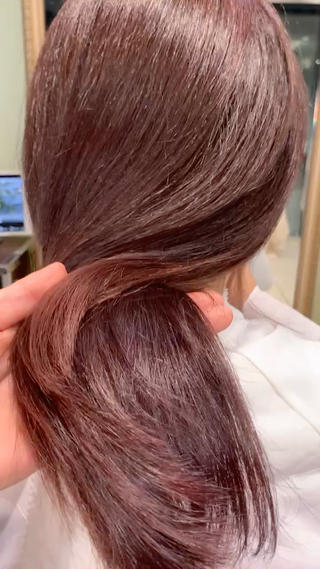 ミディアム タンバルモリパーマ 礒井メンキのヘアスタイル