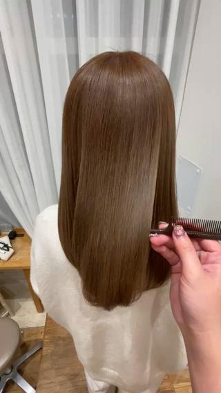 ロング 透明感カラー/ 似合わせヘア/まなみのヘアスタイル