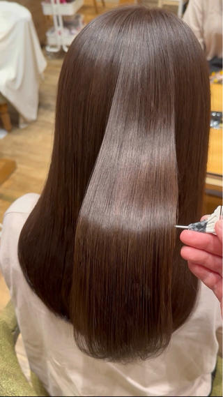 ロング パーマ 透明感カラー/ 似合わせヘア/まなみのヘアスタイル