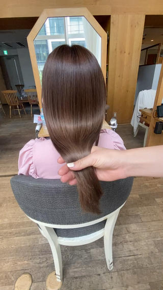 ロング 透明感カラー/ 似合わせヘア/まなみのヘアスタイル