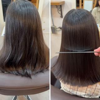 ロング カラー パーマ ヘアアレンジ メンズ キッズ ネイル マツエク・マツパ アイブロウ 🪽美髪の神🪽 💎RYUSEI💎のヘアスタイル