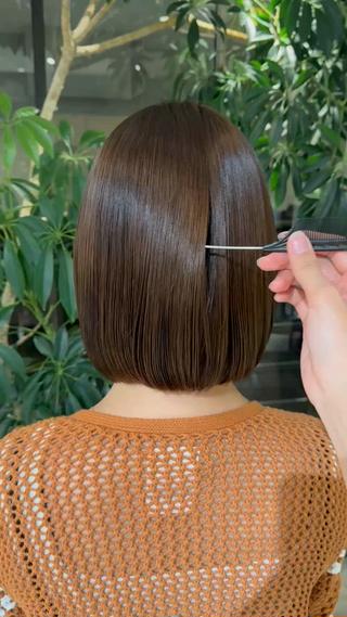 ミディアム FILMS所属・レイヤーボブ★ cocomoのヘアスタイル