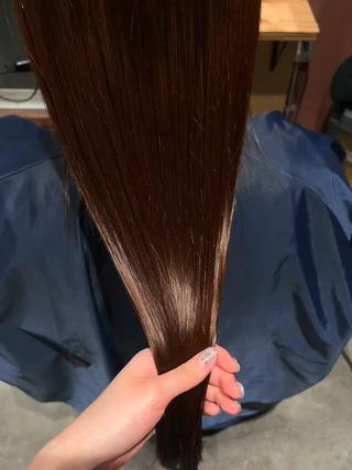 ロング 溝曽路 優衣のヘアスタイル