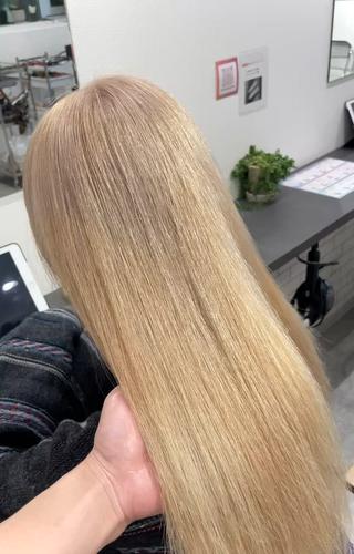 ロング カラー GaKu/ハイトーン /ブリーチ/ブロンドのヘアスタイル