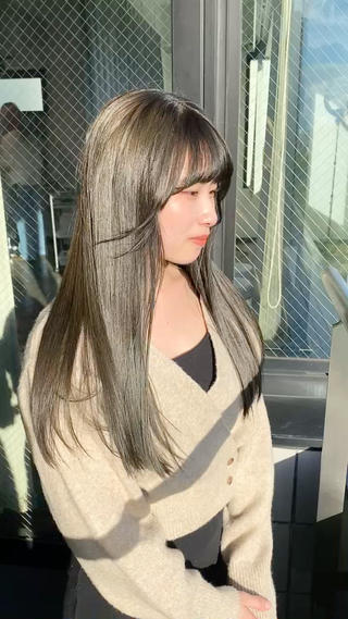 カラー 💫miyu💫デザ インカラー/アレンジのヘアスタイル