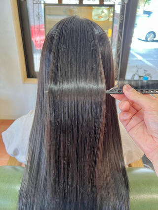 ロング カラー 石井 佑樹のヘアスタイル