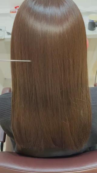 セミロング 【髪質改善　艶髪】 布川　莉穂のヘアスタイル